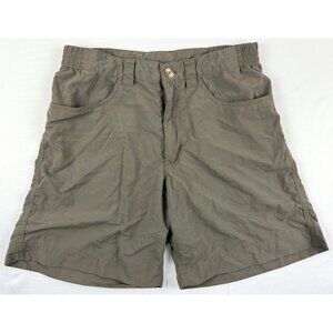Patagonia Shorts Mens S Green Home Waters Elastic Waist Nylon Gorpcore Hike